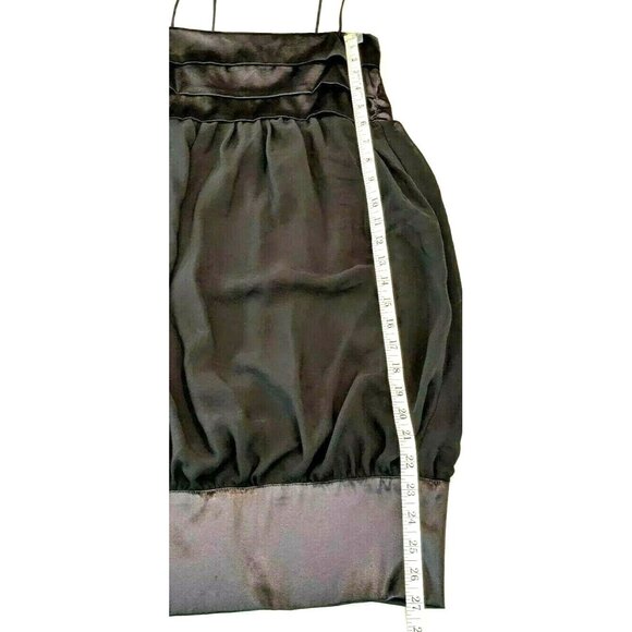 Zara  X-Small Black Party Mini Dress 23b - Picture 8 of 8